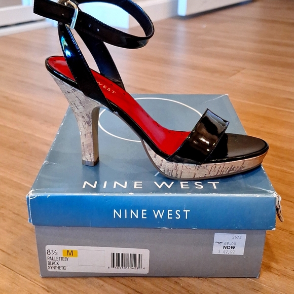 Nine West, Black, Heels - Picture 1 of 12